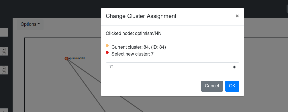 Change Cluster Assignment