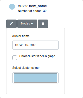 Edit Cluster Name